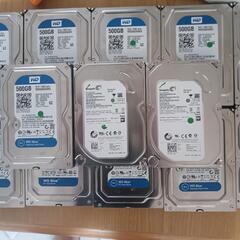 内臓HDD　まとめ　3.5インチ　500Ｇ　14個
