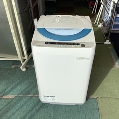 【リサイクルサービス八光】2014年製　SHARP 5.5kg 洗濯機【ES-GE55P-A】