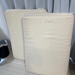 シングル　マットレス　２枚