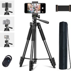 新品未使用未開封品です❣️カメラ3脚軽い370ｇ 収納時わずか3...