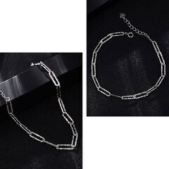 シルバーチェーンブレスレット（新品）の画像