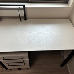 ニトリ デスクワゴンセットの画像