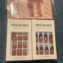 ネイルチップ ３点セット まとめ売り ネイル専用テープツール付