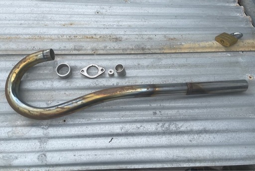 残り数本となります！SR400 用ステンレスレフトアップエキゾースト製作パイプKIT