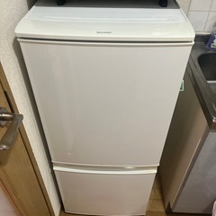 SHARP2ドア冷蔵庫