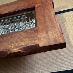 【決まりました】7月引き取りに限り！！『10万→20000円』炉端テーブル　火鉢　囲炉裏　オーダーメイド　の画像