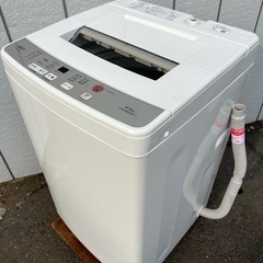 ■アクア 2018年製 6.0kg 全自動洗濯機■AQUA AQW-S60G 1～2人用縦型洗濯機の画像