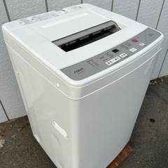 ■アクア 2018年製 6.0kg 全自動洗濯機■AQUA AQW-S60G 1～2人用縦型洗濯機の画像