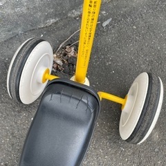 黄色い三輪車　無印良品
の画像
