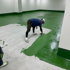 塗床作業員募集！の画像