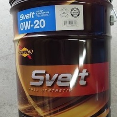 SUNOCO エンジンオイル　20ℓ缶　新品未開封　0w30 0w20 5w30 数量限定価格の画像