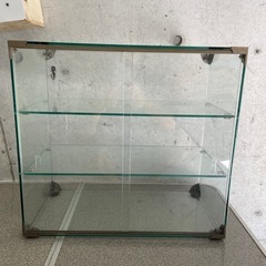 古いガラスケース