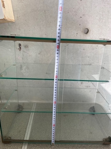古いガラスケース アンティーク家具 安い ガラスショーケース イギリス ビンテージ 