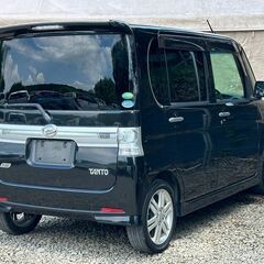 ダイハツ　タントカスタム　RS　車検二年付き　スライドドア　スマートキー　地デジナビの画像