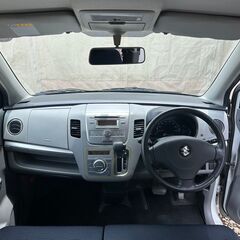 スズキ　ワゴンR　ホワイト　フォグ　車検二年付き　スマートキー　タイミングチェーン　ABSの画像