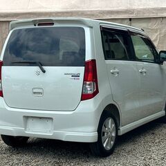 スズキ　ワゴンR　ホワイト　フォグ　車検二年付き　スマートキー　タイミングチェーン　ABSの画像