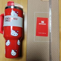 Hello Kitty X Stanley Inspired 40oz Glitter lavender NEW