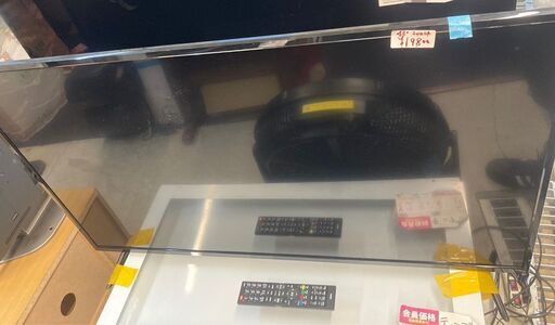 ☆中古￥19,800！ASTEX　43インチ液晶テレビ　家電　2020年製　AX-KH43X型　【BG176】