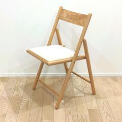 木製チェア　折りたたみ椅子