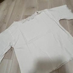 chocol raffine robeレディース　Tシャツ　ホワイト