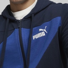 メンズ プーマ パワー フーデッド トラックスーツ 上下セットの画像