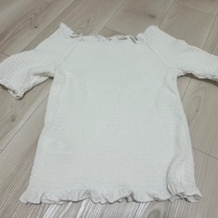 ホワイト　レディースTシャツの画像