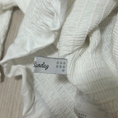 ホワイト　レディースTシャツの画像