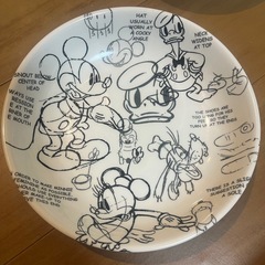 ディズニー ミッキー ドナルド プレート