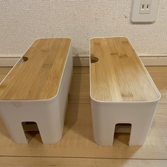 コンセント収納BOX【タコ足配線を綺麗に収納】の画像