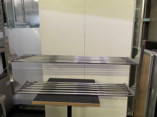 2段パイプ棚 1200x350x560