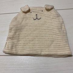未使用　新生児　ニット帽　ポプキンズベビー