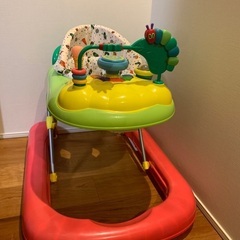 【差し上げます】はらぺこあおむし　ベビーウォーカー　歩行器