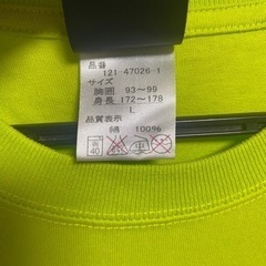 men'sTシャツ（SVOLME スボルメ）黄緑（Lサイズ）【お値段交渉可】の画像
