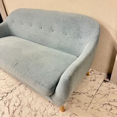  18921  NITORI 2.5人掛け布張りソファ　   ◆大阪市内・東大阪市他 6,000円以上ご購入で無料配達いたします！◆ ※京都・高槻・枚方方面◆神戸・西宮・尼崎方面◆生駒方面、大阪南部方面　それぞれ条件付き無料配送あり！            の画像