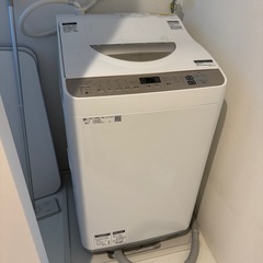 シャープ製/2020年式/5.5kg/洗濯乾燥機/ES-T5DBK