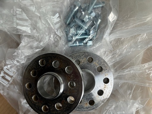 スペーサー　20mm PCD100/112 5穴　新品ラグボルト付