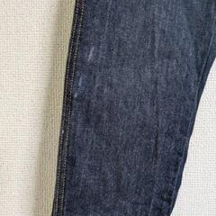 GRL グレイル XS テーパードデニムパンツ cu382の画像