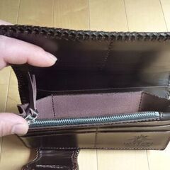 デイズアート　2つ折り長財布 ライダース ダブルベルトレザーウォレットの画像