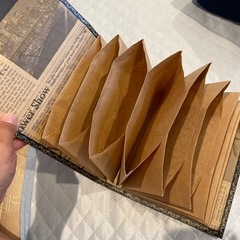 ハンドメイド　ジャバラファイル12ポケットの画像