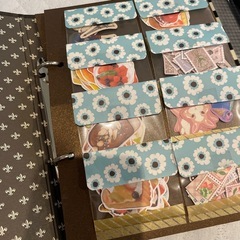 ハンドメイド　シール収納の画像