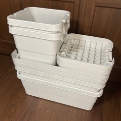 無印良品　収納ケース　4つの画像