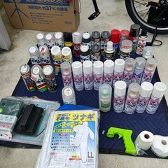 スプレー塗料などのセット