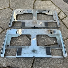 スズキ　SUZUKI車用純正ナンバーフレーム その②の画像