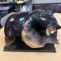 北海道　木彫り熊　