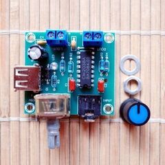 未使用 ステレオ ミニパワーアンプボード CM2038  USB...