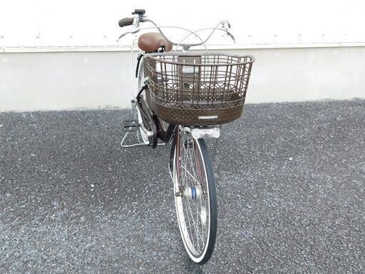 中古自転車多数販売中!　試乗して下さい!　早い者勝ち!　ご来店ください!　シニア向け　ブリヂストン　シティサイクル　24インチ　ブラウ