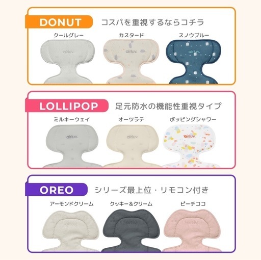 エアラブ4 オレオ　アーモンドクリーム