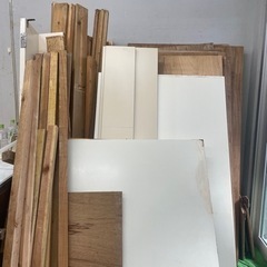 三六コンパネと垂木材