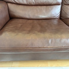アクタス 2.5人掛け本革ソファー