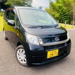 ダイハツムーブ　車検付　アイドリングストップ　エコモード